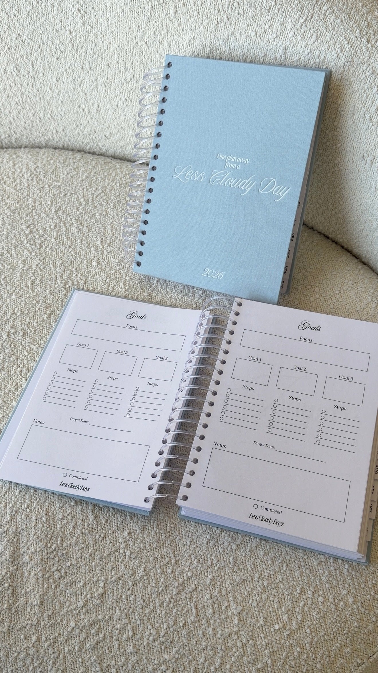 2026 Planner - Sky Blue