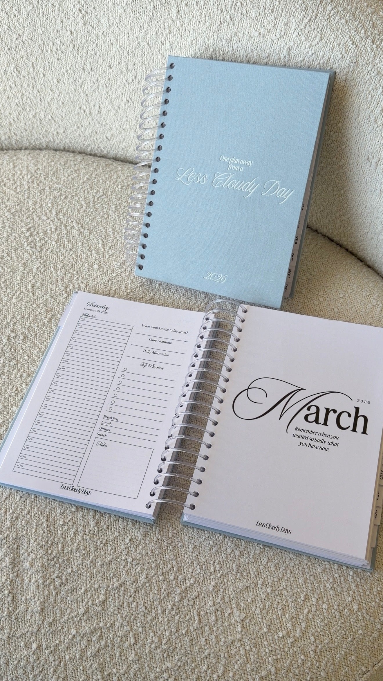 2026 Planner - Sky Blue