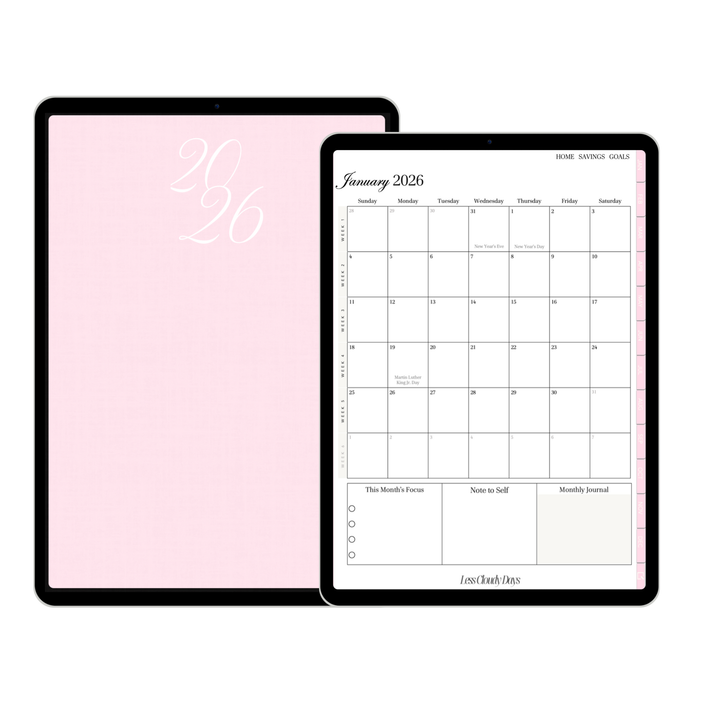 2026 Digital Planner